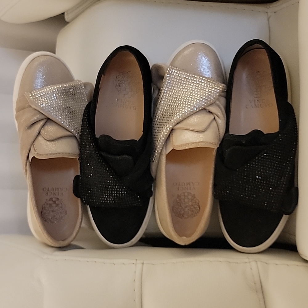 EUC Vince Camuto Barita Slip Ons Sz 6m